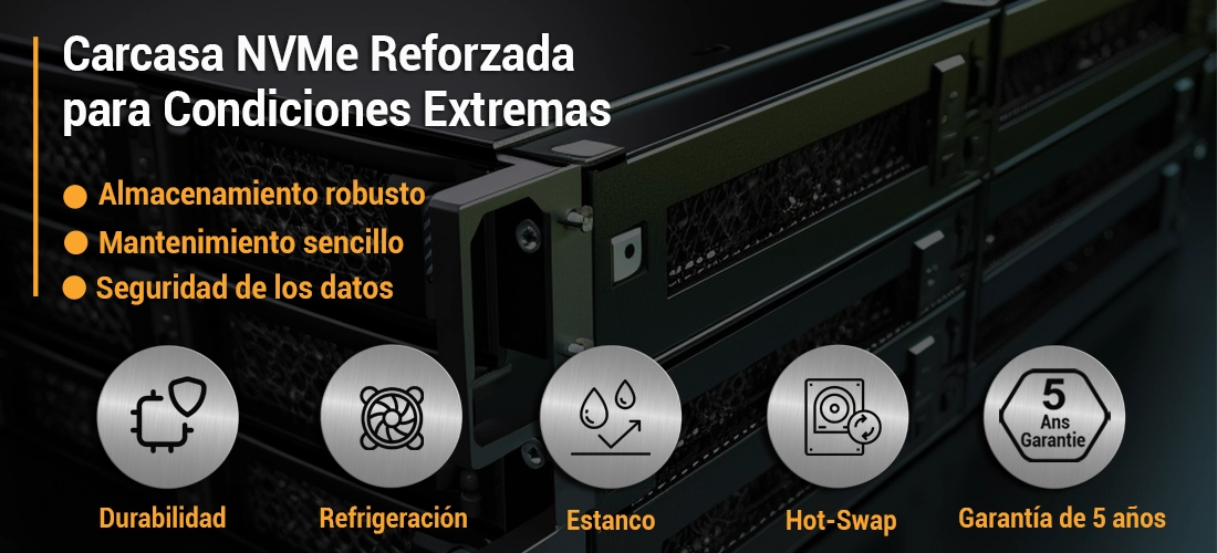 Carcasa NVMe Reforzada