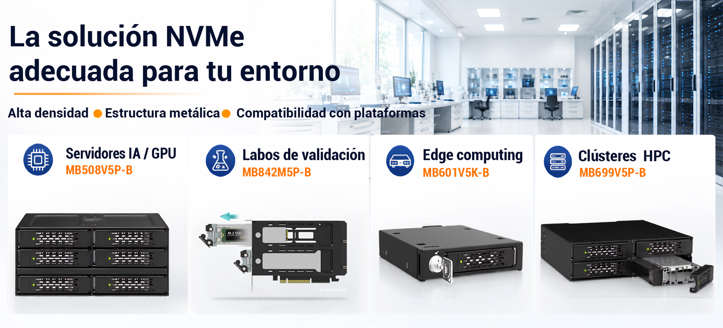 La bonne solution NVMe selon votre environnement